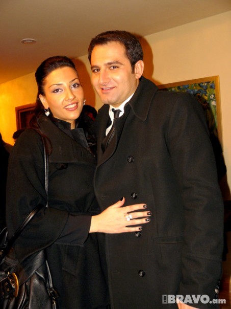 Ռոմանսների Արսեն Գրիգորյանն իր տիկնոջ` Ջուլիետայի հետ
