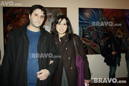 Մեդիամաքս մեդիա ընկերության տնօրեն Արա Թադեւոսյանը կնոջ հետ Ara Tadevosyan