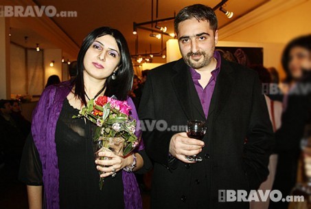 Նանա Արամյանն ամուսնու` նկարիչ Նարեկ Ավետիսյանի հետ Nana Aramyan & Narek Avetisyan