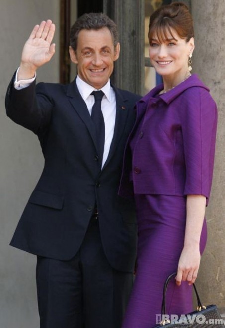 Nicolas Sarkozi and Carla Bruni