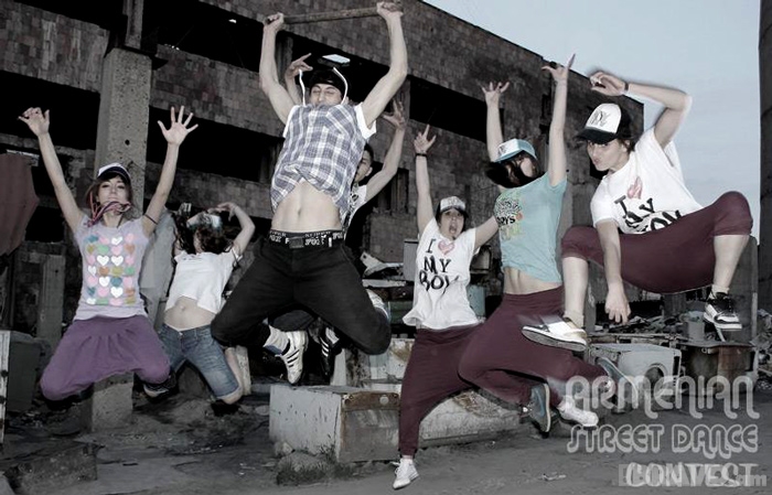 “Armenian Street Dance” մրցույթի մասնակիցներից