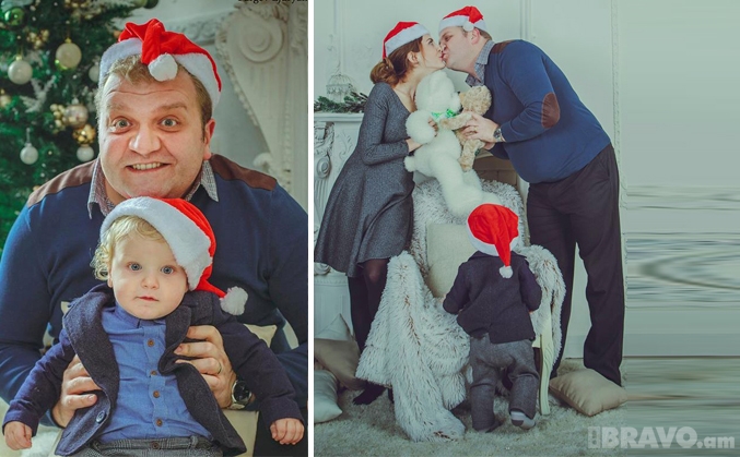 Յուրի Իգիթխանյանի ընտանիքի տոնական նոր ֆոտոշարքը :)